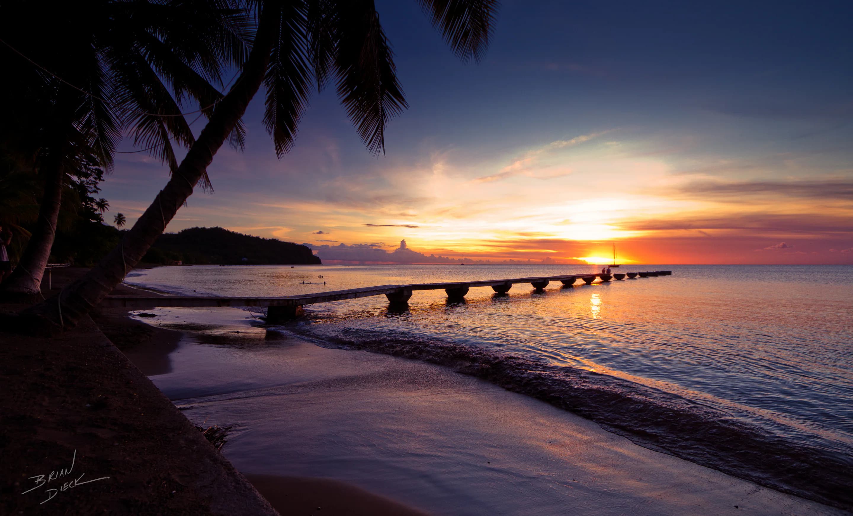 Dominica Sunset