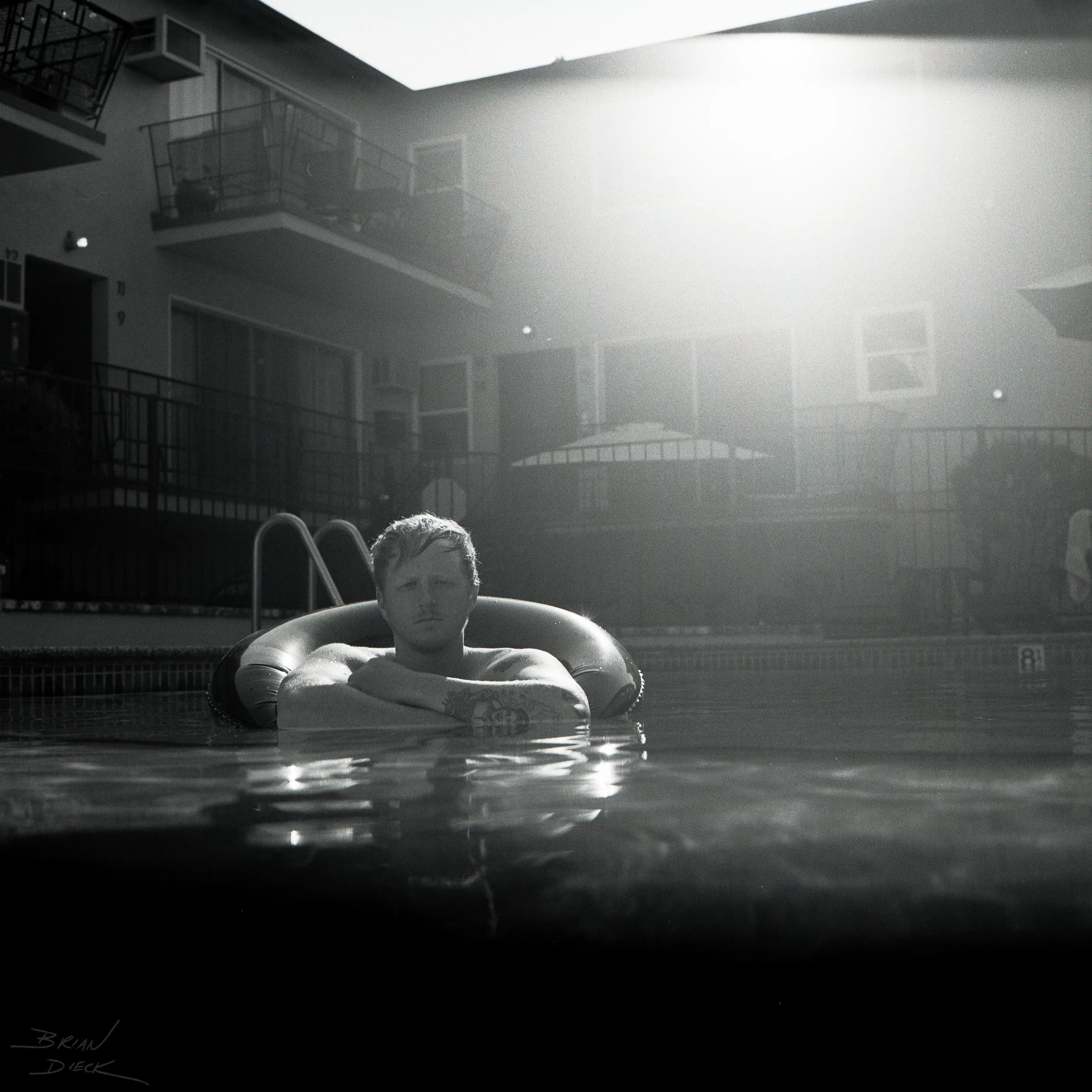 Kevin at the Pool