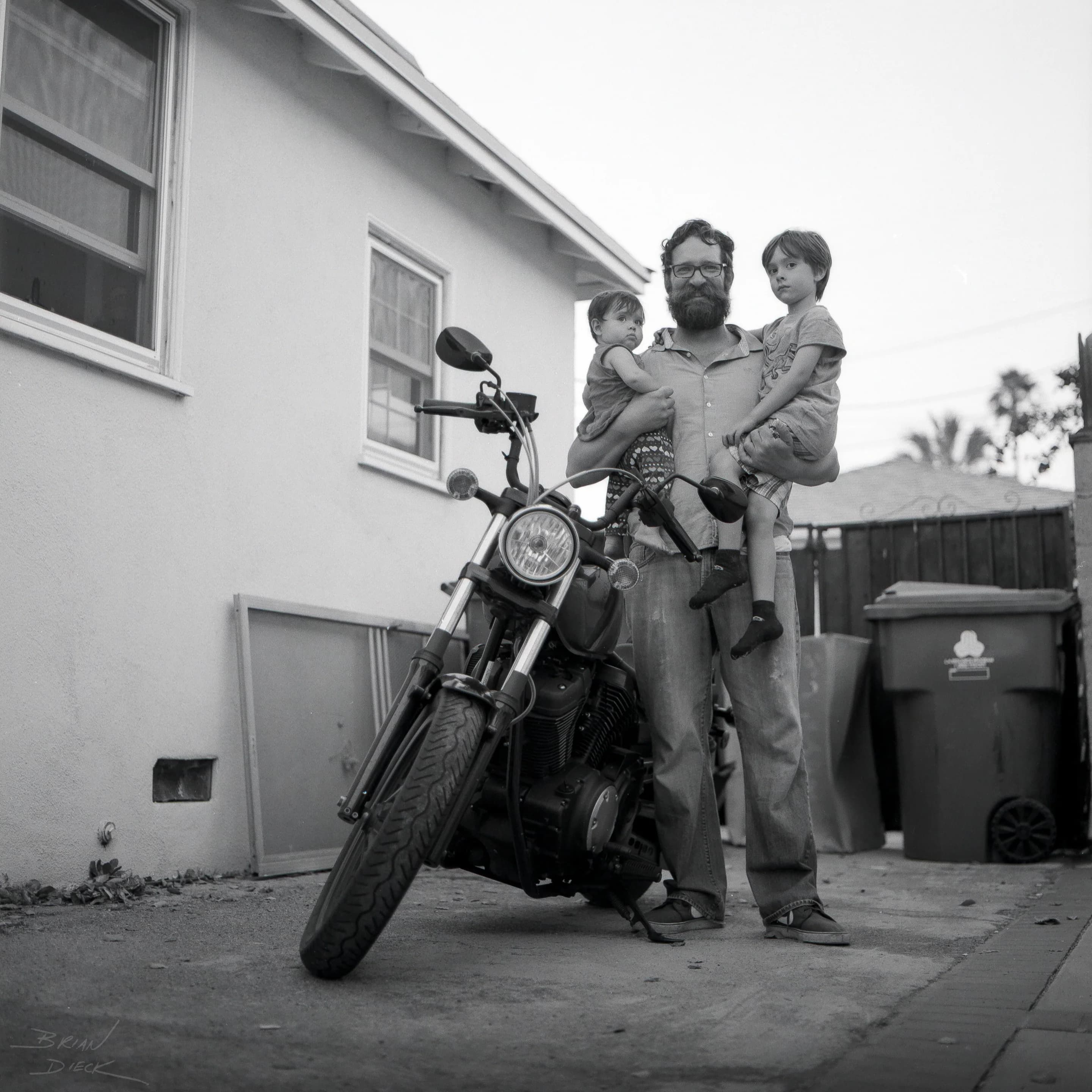 Man and Children
