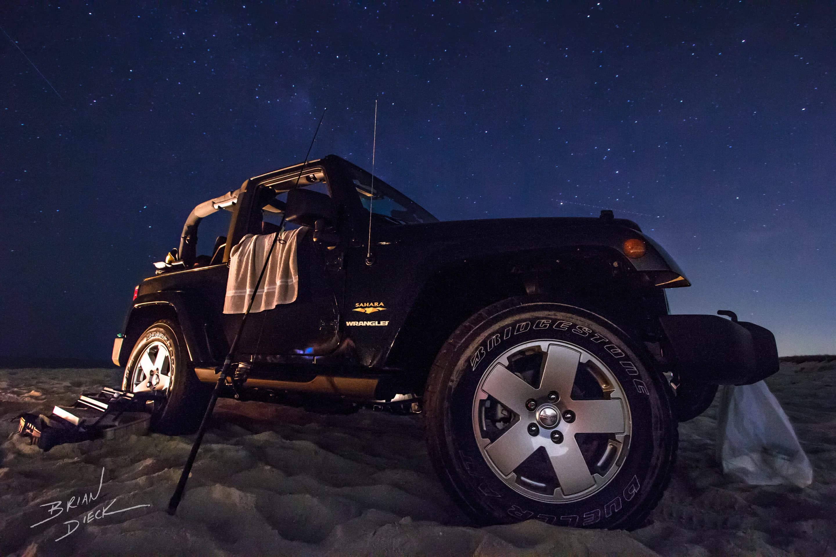 Tori and the Jeep