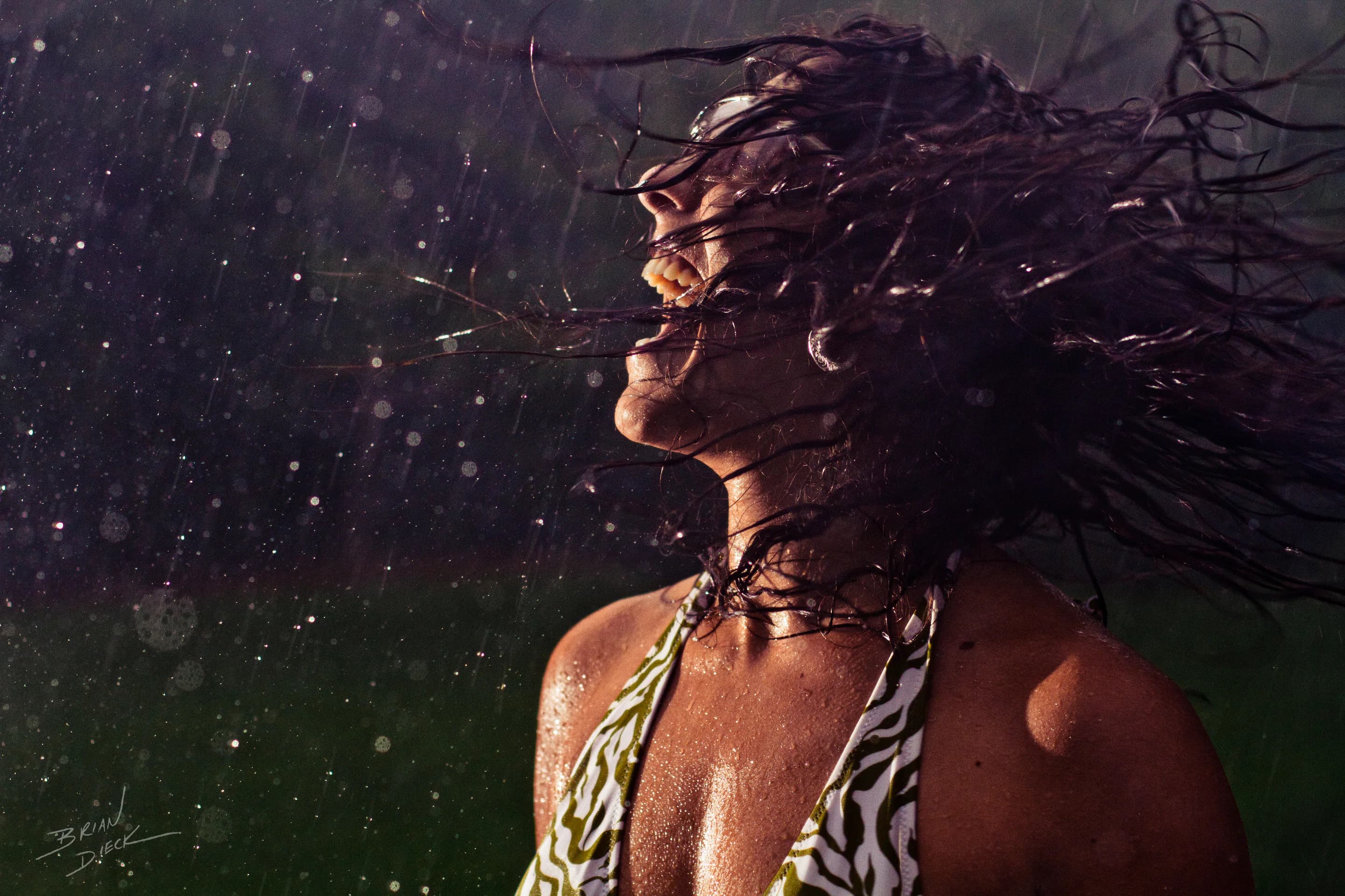 Jess in the Rain